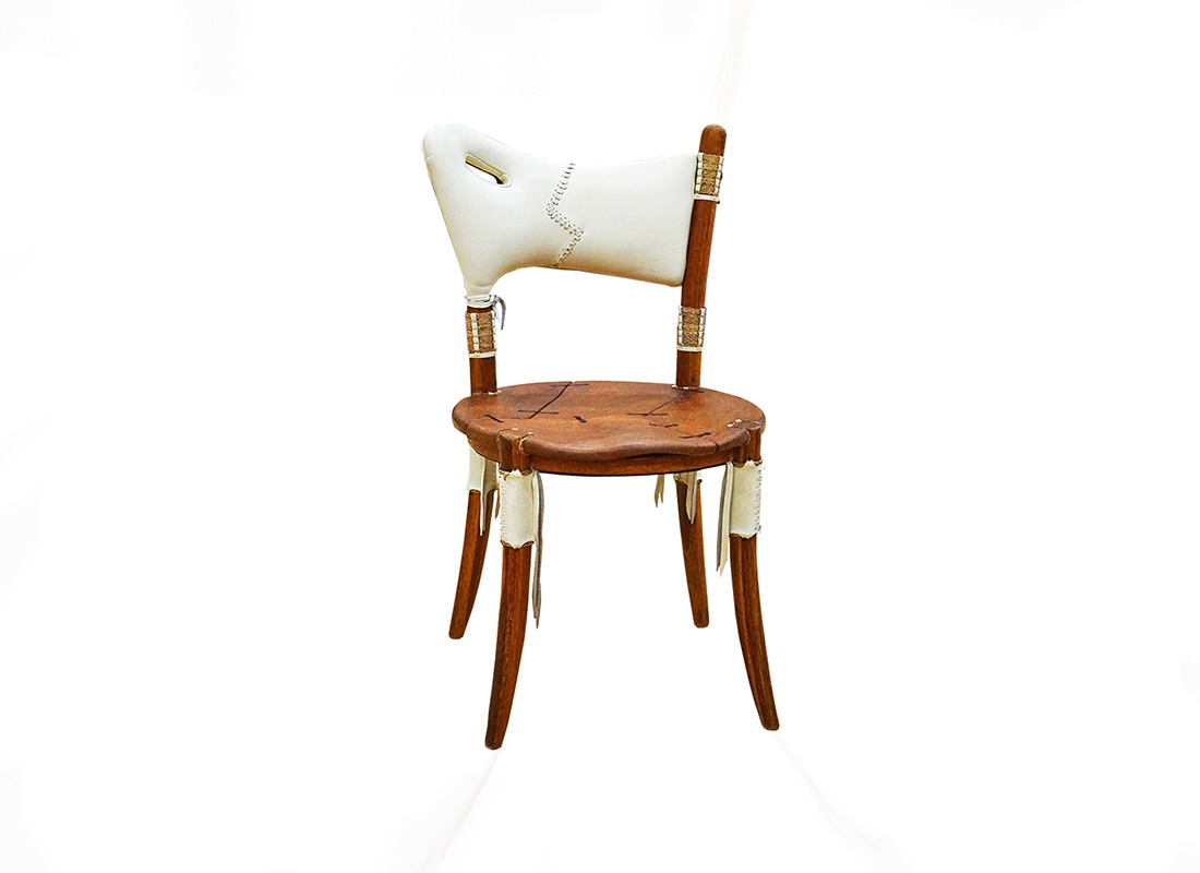 Дизайнерский стул из массива