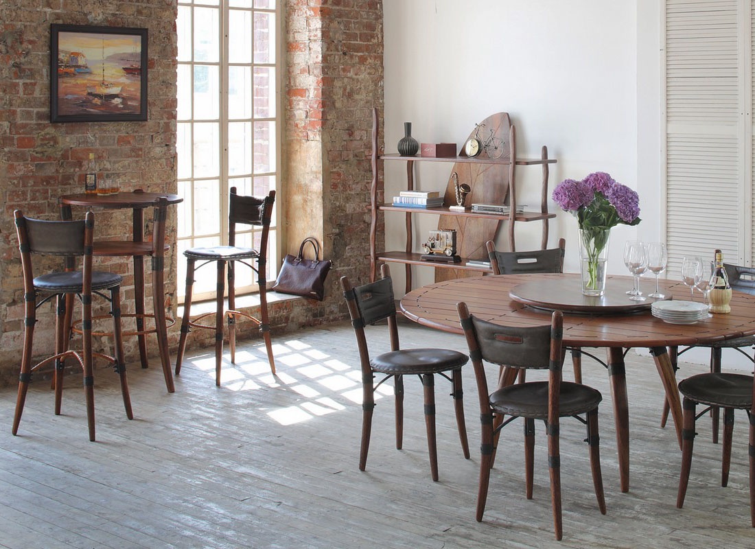Стильный стол для домашнего бара - оригинальный и модный предмет мебели