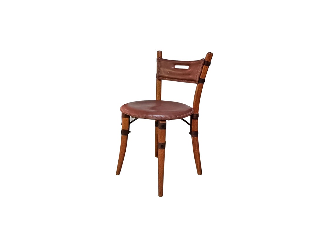 Дизайнерский стул из буйволиной кожи
