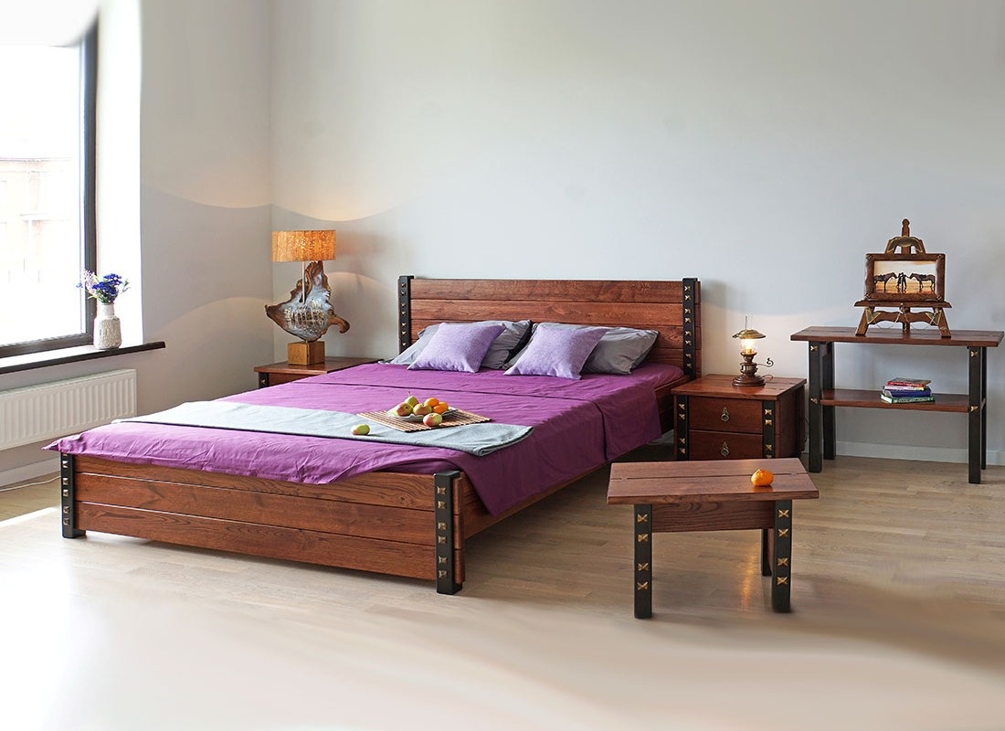 Кровать натурального цвета Luca Grande Woman  Лука Гранде Вуман